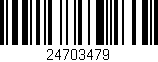 Código de barras (EAN, GTIN, SKU, ISBN): '24703479'