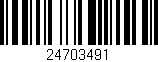 Código de barras (EAN, GTIN, SKU, ISBN): '24703491'