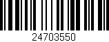 Código de barras (EAN, GTIN, SKU, ISBN): '24703550'
