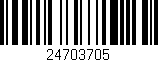 Código de barras (EAN, GTIN, SKU, ISBN): '24703705'
