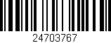 Código de barras (EAN, GTIN, SKU, ISBN): '24703767'