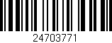Código de barras (EAN, GTIN, SKU, ISBN): '24703771'