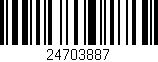 Código de barras (EAN, GTIN, SKU, ISBN): '24703887'