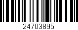 Código de barras (EAN, GTIN, SKU, ISBN): '24703895'