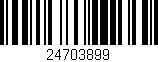 Código de barras (EAN, GTIN, SKU, ISBN): '24703899'