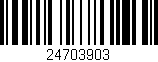Código de barras (EAN, GTIN, SKU, ISBN): '24703903'