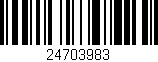 Código de barras (EAN, GTIN, SKU, ISBN): '24703983'