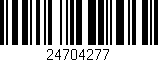 Código de barras (EAN, GTIN, SKU, ISBN): '24704277'