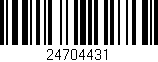 Código de barras (EAN, GTIN, SKU, ISBN): '24704431'