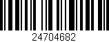 Código de barras (EAN, GTIN, SKU, ISBN): '24704682'