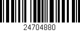 Código de barras (EAN, GTIN, SKU, ISBN): '24704880'