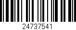 Código de barras (EAN, GTIN, SKU, ISBN): '24737541'