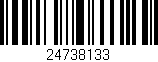 Código de barras (EAN, GTIN, SKU, ISBN): '24738133'