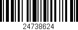 Código de barras (EAN, GTIN, SKU, ISBN): '24738624'