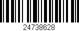 Código de barras (EAN, GTIN, SKU, ISBN): '24738628'