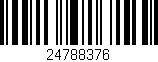 Código de barras (EAN, GTIN, SKU, ISBN): '24788376'