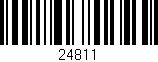 Código de barras (EAN, GTIN, SKU, ISBN): '24811'