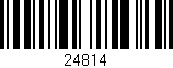 Código de barras (EAN, GTIN, SKU, ISBN): '24814'
