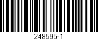 Código de barras (EAN, GTIN, SKU, ISBN): '248595-1'