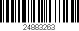 Código de barras (EAN, GTIN, SKU, ISBN): '24883263'