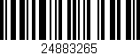 Código de barras (EAN, GTIN, SKU, ISBN): '24883265'