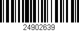 Código de barras (EAN, GTIN, SKU, ISBN): '24902639'