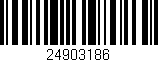 Código de barras (EAN, GTIN, SKU, ISBN): '24903186'