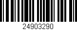 Código de barras (EAN, GTIN, SKU, ISBN): '24903290'