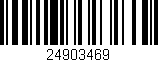 Código de barras (EAN, GTIN, SKU, ISBN): '24903469'