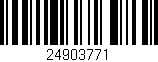 Código de barras (EAN, GTIN, SKU, ISBN): '24903771'