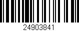 Código de barras (EAN, GTIN, SKU, ISBN): '24903841'