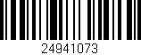 Código de barras (EAN, GTIN, SKU, ISBN): '24941073'