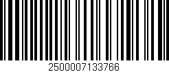 Código de barras (EAN, GTIN, SKU, ISBN): '2500007133766'