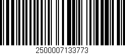 Código de barras (EAN, GTIN, SKU, ISBN): '2500007133773'