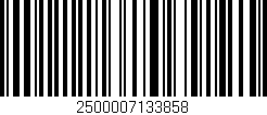 Código de barras (EAN, GTIN, SKU, ISBN): '2500007133858'