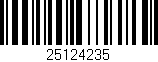 Código de barras (EAN, GTIN, SKU, ISBN): '25124235'