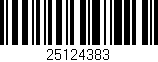 Código de barras (EAN, GTIN, SKU, ISBN): '25124383'