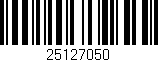 Código de barras (EAN, GTIN, SKU, ISBN): '25127050'