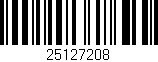 Código de barras (EAN, GTIN, SKU, ISBN): '25127208'