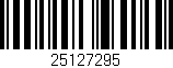 Código de barras (EAN, GTIN, SKU, ISBN): '25127295'