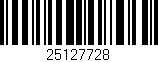 Código de barras (EAN, GTIN, SKU, ISBN): '25127728'