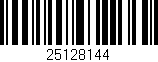 Código de barras (EAN, GTIN, SKU, ISBN): '25128144'