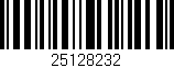 Código de barras (EAN, GTIN, SKU, ISBN): '25128232'