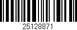 Código de barras (EAN, GTIN, SKU, ISBN): '25128871'