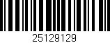 Código de barras (EAN, GTIN, SKU, ISBN): '25129129'