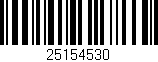 Código de barras (EAN, GTIN, SKU, ISBN): '25154530'