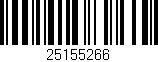 Código de barras (EAN, GTIN, SKU, ISBN): '25155266'