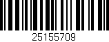 Código de barras (EAN, GTIN, SKU, ISBN): '25155709'