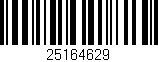 Código de barras (EAN, GTIN, SKU, ISBN): '25164629'
