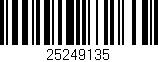 Código de barras (EAN, GTIN, SKU, ISBN): '25249135'